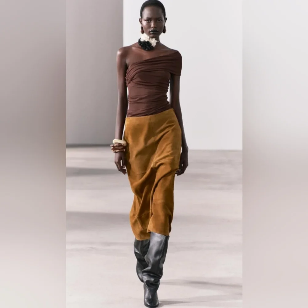 NEW Zara Cream Ecru Corded Collar Flowers Necklace Choker - Picture 5 of 7